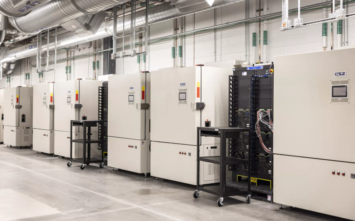 Custom ZP Reach-In chambers for solid-state battery testing